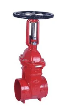 Os & Y Grooved Gate Valves