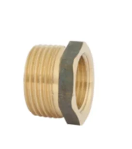 Brass Hex Bushes