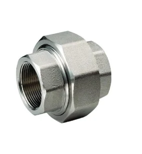 Stainless Steel 316 Union F/F-Bronz/Steel Seat