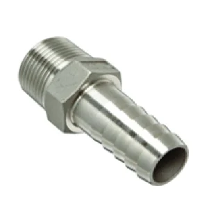 Stainless Steel 316 Hose Barbs (Tails) - Male Iron Bspt