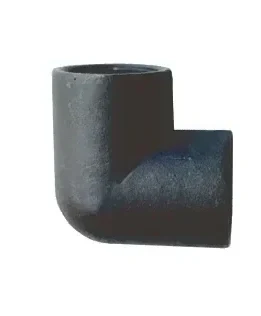 Black Steel 90° Elbows (F X F)